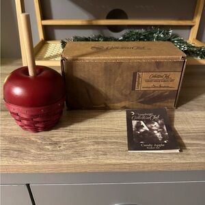 Longaberger Collector’s Club Mini Candy Apple Basket Set